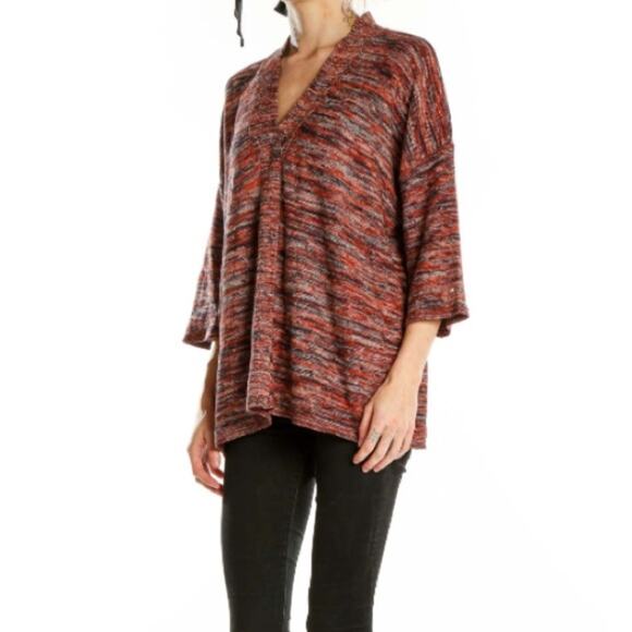 Pure Jill J Jill Drapey Kimono Wide Sleeve Sweater Womens Size Small Petite - Picture 10 of 11